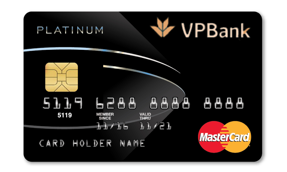 Thẻ tín dụng MasterCard Platinum