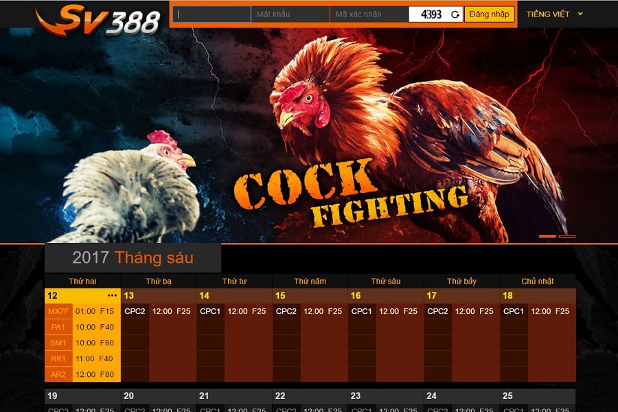 Lý do chọn Dagathomosv388.com là nơi chơi cá cược đá gà online